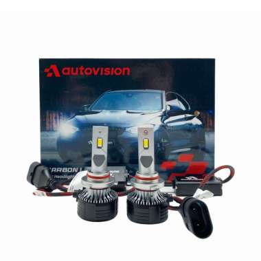 Bohlam Lampu LED Mobil Autovision Carbon LX HB3 63Watt Headlight 4700K