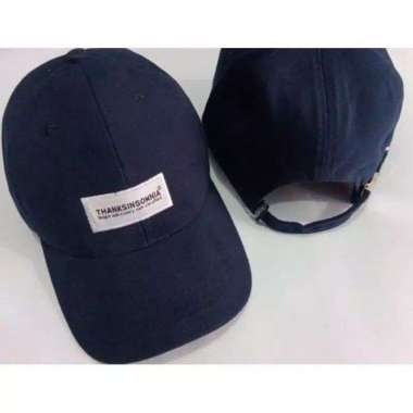 Topi baseball cup thanksinsomnia unisex Navy