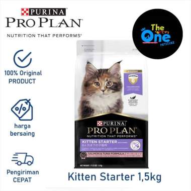 Makanan Anak Kucing-Proplan Cat Kitten Starter Proplan Kitten 1,5kg