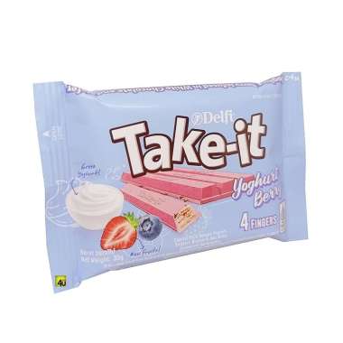 Delfi - Take It 4F - Chocolate Wafer - 35gr TAKE-IT YOGHURT BERRIES