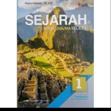 Buku Sejarah Kelas 10 Kelompok Peminatan Pernerbit Erlangga