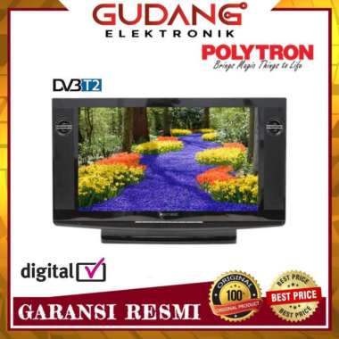 LED TV 24 INCH POLYTRON PLD 24V123 DIGITAL DVB-T2 LED POLY PLD24V123