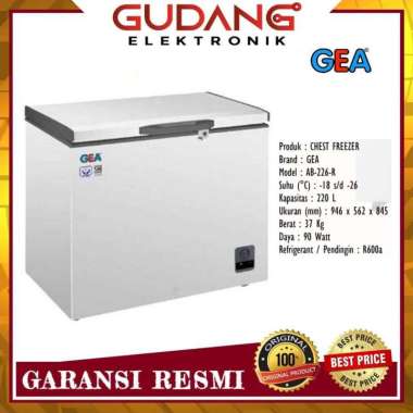 Freezer gea best sale 200 liter