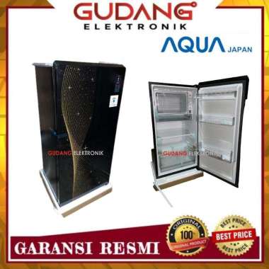 LEMARI ES 1 PINTU AQUA AQR-D 185 MSB KULKAS AQUA AQRD 185 MSG
