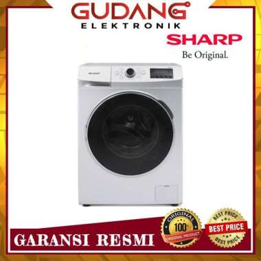 MESIN CUCI FRONTLOAD SHARP ES-FL1073W 7KG FRONTLOADING ES FL 1073 W