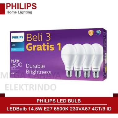 Philips MultiPack MyCare LedBulb 14.5W 6500K Putih
