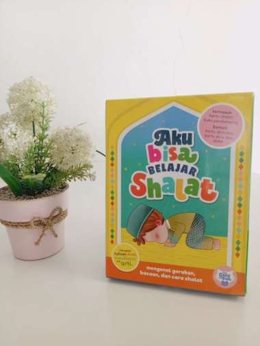 flash card aku bisa belajar shalat wipe and clean Multicolor