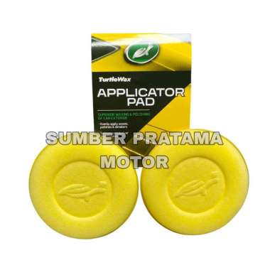 Turtle wax applicator pad busa poles mobil motor isi 2 pcs