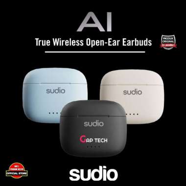 Sudio A1/ A 1 True Wireless Open-Ear Earbuds / TWS Original Black