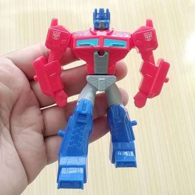 Mainan Pajangan Patung Figure Robot Transformer Optimus Hasbro Bekas 2