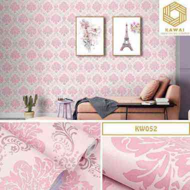 Kawaii Wallpaper - Motif Barat Aestetic (Ukuran 900X45CM) Wallpaper Sticker Termurah Medan | Roll St
