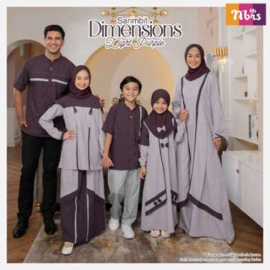 baju sarimbit lebaran keluarga seragam muslim 2022 nibras dimensions Varian Based Information Semua