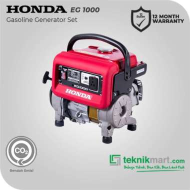 Genset / Generator Set Portable Bensin Honda Eg1000 (800 Watt) Multivariasi Multicolor