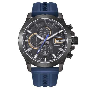 Jam Tangan Pria LOFOTEN 6529 Analog Sapphire - SS-4 BK-5