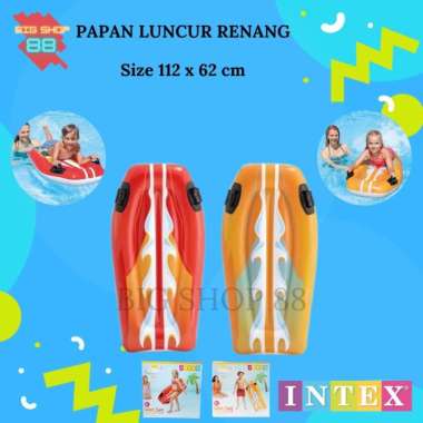 INTEX 58165 JOY RIDER PAPAN PELAMPUNG SELUNCUR RENANG ANAK PELAMPUNG INTEX ORANGE