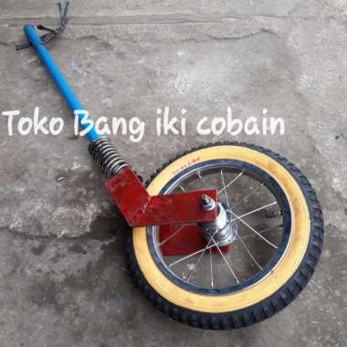 Roda Gerobak Dorong Ban Baru Gletrek Sepeda 1set