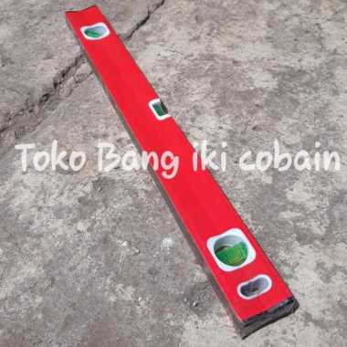 Waterpass Magnet 60 cm Alumunium Waterpass Pengukur Dimensi
