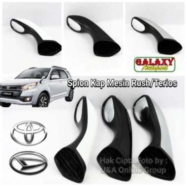 Spion Kap Mesin Rush Terios Putih