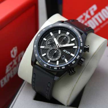 JAM TANGAN PRIA EXPEDITION ORIGINAL EXP 6847 MC FULL BLACK
