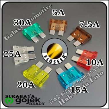 Sekring Fuse DX Tancep - DX Mini - DX Micro - Tabung -Flosser Original dx mini - 30a