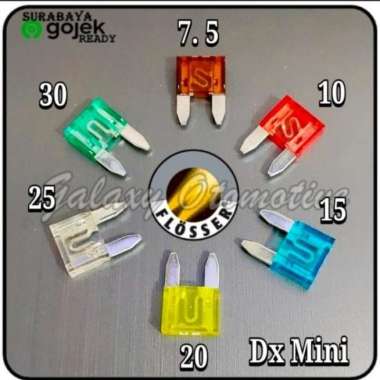 Sekring Fuse DX Tancep - DX Mini - DX Micro - Tabung -Flosser Original dx mini - 5a
