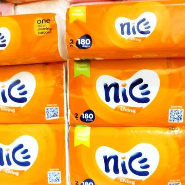 tisu nice tisue nice tisu 2 ply 180 sheets tisu kering original tisu nice