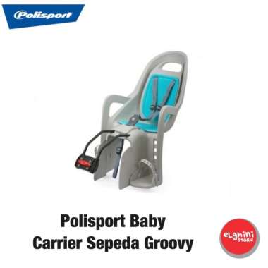 Polisport Baby Carrier Sepeda Groovy Multicolor