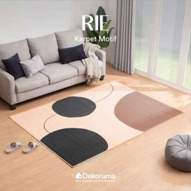 Dekoruma RIE Karpet Lantai Dengan Motif Ukuran 200x150 cm