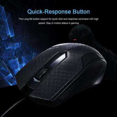 Mouse USB JM-029 / Mouse Optical USB Kabel Wired / Mouse PC Komputer