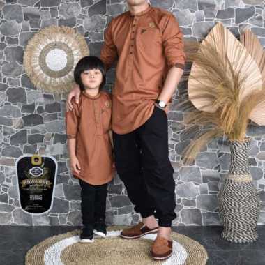 Koko kapel ayah & anak model ziper Original PROGRESS MAN Multicolor