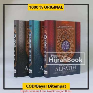 Cod - Mushaf Al Quran Per Kata Al Fatih A5 Hc - Al Quran Terjemah Multicolor