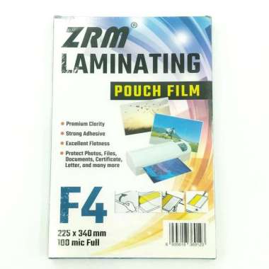 ZRM Laminating Pouch Film F4