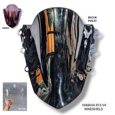 windshield R15 v4 jenong model GP - visor Yamaha R15 V4 Bening