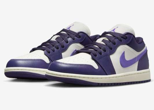 Purple air jordan 1 low clearance
