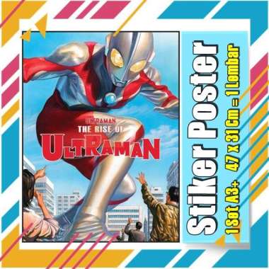 Stiker Label Ultramen Blu Ace Titas Legend Rosso Tregear Tiga Cosmos Mebius Nexus EvilA3+ Buku Pelajaran Anak Vol-107 No 3 Stiker