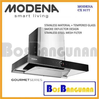 Cooker Hood MODENA CX 9177 / Chimney Hood MODENA CX9177 Bandung Kota