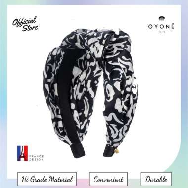 Hairband Premium OYONE PARIS Celine II Hairband 3650-100-SS23 Black
