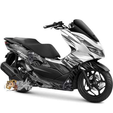 Stiker Decal Full Body Motor Honda PCX 150 PCX160 Dream Boy PCX 150 Putih