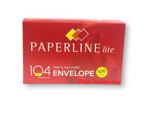Amplop papeline lite Amplop putih Amplop 104 Amplop polos Amplop ukuran uang Amplop surat Amplop kec