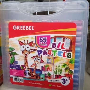 Crayon Greebel 55 Warna Multicolor