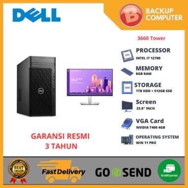 PC DESKTOP DELL 3660 Tower- i7-12700 vPro 8GB RAM
