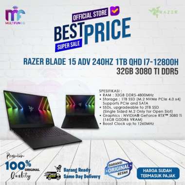 Laptop Razer Blade 15 Adv 240Hz 1TB QHD i7-12800H 16GB3070/32GB3080Ti 32GB 3080 Ti