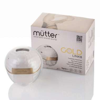 Mutter Wearable Breast Pump Gold Links / Breast Pump Elektrik Gold
