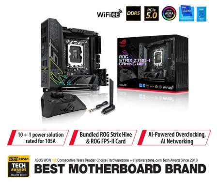 Motherboard Intel ASUS ROG STRIX Z790-I GAMING WIFI (1700, Z790, DDR5)