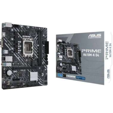 MOTHERBOARD ASUS PRIME H610M K D4 DDR4 Intel H610 LGA 1700 Micro ATX