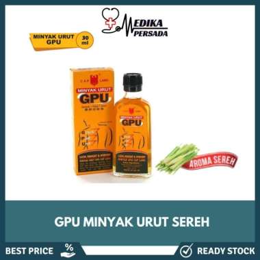 Minyak Urut GPU Cap Lang Minyak Sereh 30ml