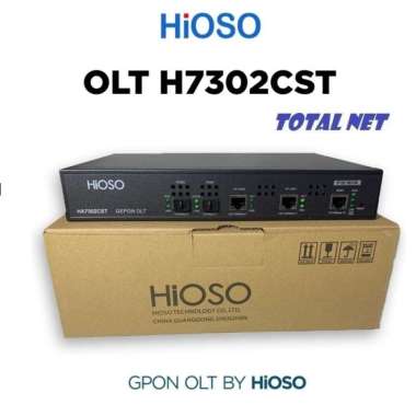 HIOSO HA7302CST OLT 2PON EPON OLT HIOSO HA7302 CST TANPA SFP