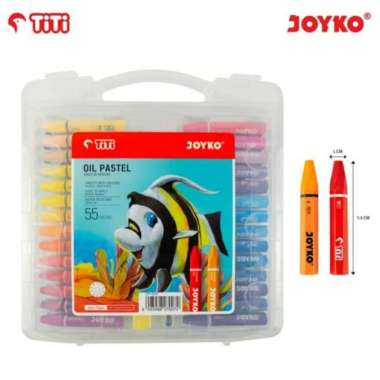 Crayon Oil Pastel Titi 55Warna Multicolor