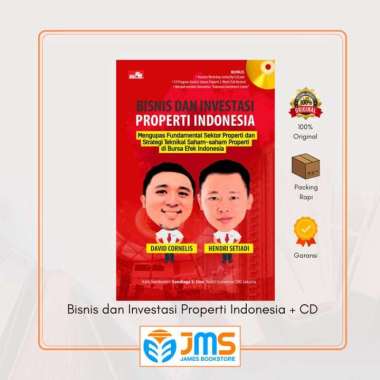 Buku Bisnis dan Investasi Properti Indonesia + CD