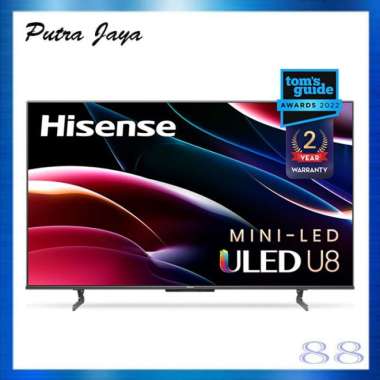 HISENSE LED TV 8K 75 INCH U80H SMART ANDROID 75U80H